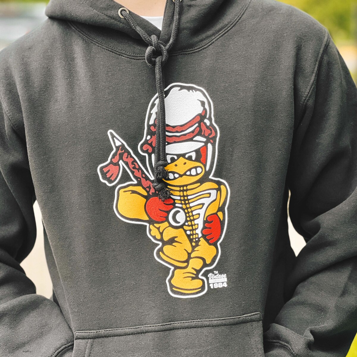 CI Sport Vintage Marching Cy Black Hoodie